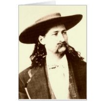 WILD BILL HICKOK GREETING CARD