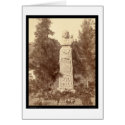 Wild Bill Hickok Monument SD 1891 cards