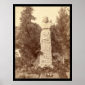 Wild Bill Hickok Monument SD 1891 posters