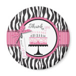 Wild Birthday Cake TY Magnet Pink