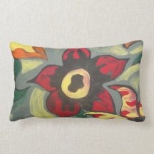Wild Bloomers Two Throw Pillows