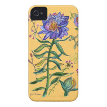 Wild Blue Bouquet IPhone case Iphone 4 Covers