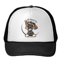 Wild Boar Wirehaired Dachshund Its All About Me Hats