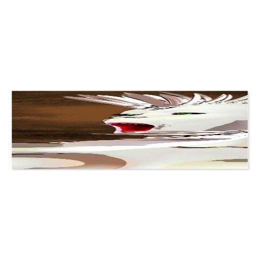 Wild Bookmark Business Card Template
