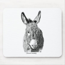 Wild Burro Mouse Pads