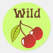 Wild Cherries Stickers