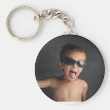 Wild Child Photo Key Chain