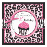 Wild Cupcake WP Invitation Square