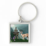 Wild Deer & Inukshuk Wilderness Gift Key-chain Keychains