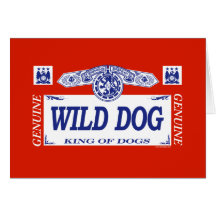 Wild Dog Greeting Cards