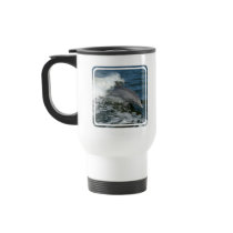 Wild Dolphin Plastic Travel Mug
