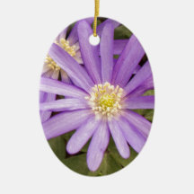 Wild Flowers Christmas Ornaments