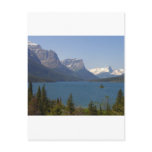 Wild Goose Island On St Mary Lake In Glacier Natio postcards