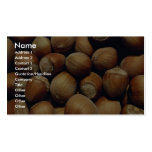 Wild hazelnut business card templates