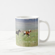 Wild Horses ceramic mug
