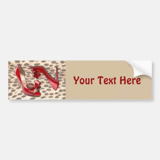 Wild Little Red Bo Peep Bumper Stickers