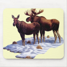 Wild Moose Mousepad