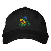 Wild Mushroom Embroidered Cap Embroidered Baseball Cap