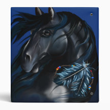 Wild Mustang Avery Binder