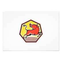 Wild Pig Razorback Hog Personalized Announcement