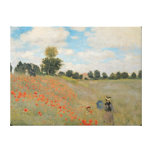Wild Poppies, near Argenteuil Canvas Prints