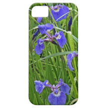 Wild Purple Iris iPhone 5 Case