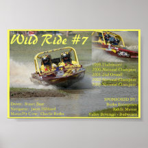 Wild Ride #7 - Four Time National Champion! Print