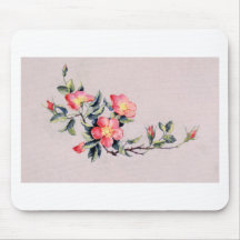 Wild Rose Mouse Pad