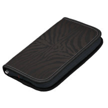 Wild Side ~ Black Zebra Cell Phone Cover Organizer