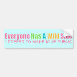 WILD SIDE BUMPER STICKERS