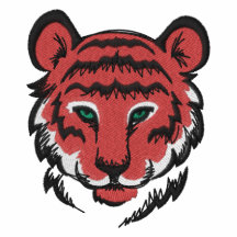 Wild Side Tiger Embroidered Shirt