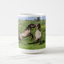 wild stallions roaring mug