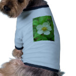 Wild Strawberry Flower Doggie Tshirt