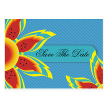 Wild Sun Affordable Save The Date Cards Business Cards