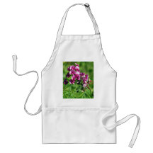 Wild Sweet-pea Flower Aprons