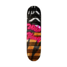 Wild Thing Animal Print Skate Decks