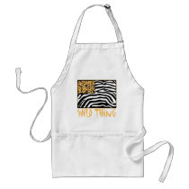 Wild Thing! Cool Animal Print design Apron