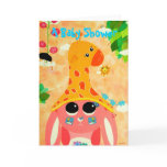 Wild Thoughts Baby Shower cards