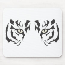 Wild Tiger Eyes Mouse Mats