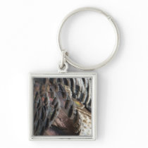 Wild Turkey Feathers Keychain