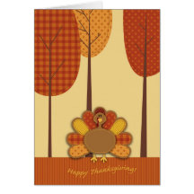 Wild Turkey Forest Card