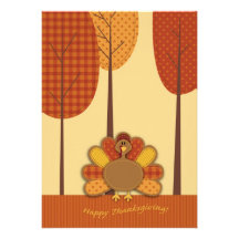 Wild Turkey Forest Invitation