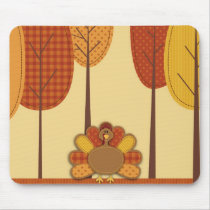 Wild Turkey Forest Mousepad