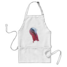 Wild Turkey Head Apron
