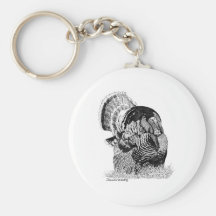 Wild Turkey Keychain