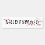 Wild Wedding Bumper Stickers