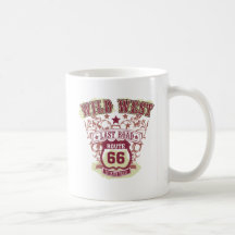 wild west last road route 66 to death valley coffee mugs