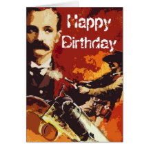 Wild West Pop Art Birthday Card
