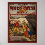 Wild West Rustlers Cowboys Cowgirls posters