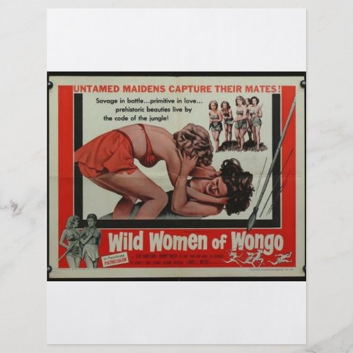 Wild Women Of Wongo Personalized Flyer